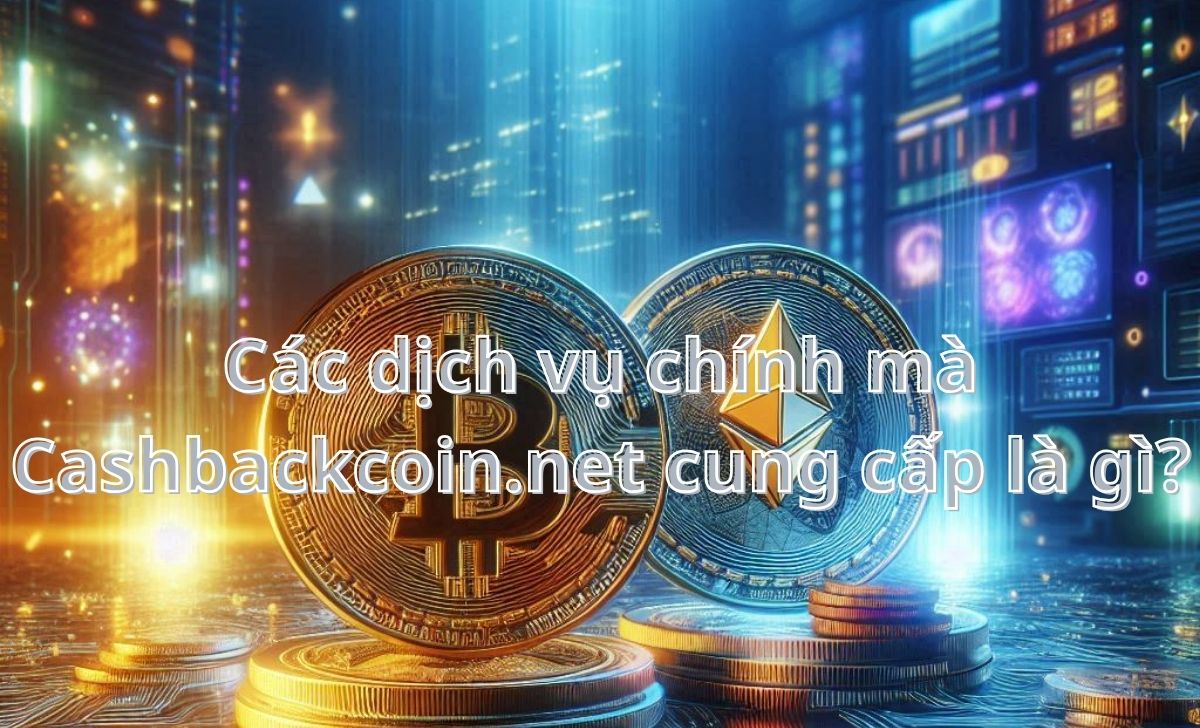 Các dịch vụ chính mà Cashbackcoin.net cung cấp là gì?