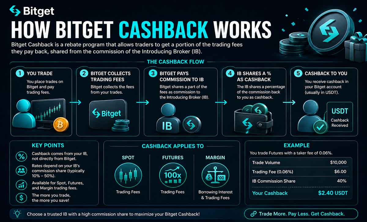 How Bitget Cashback Works