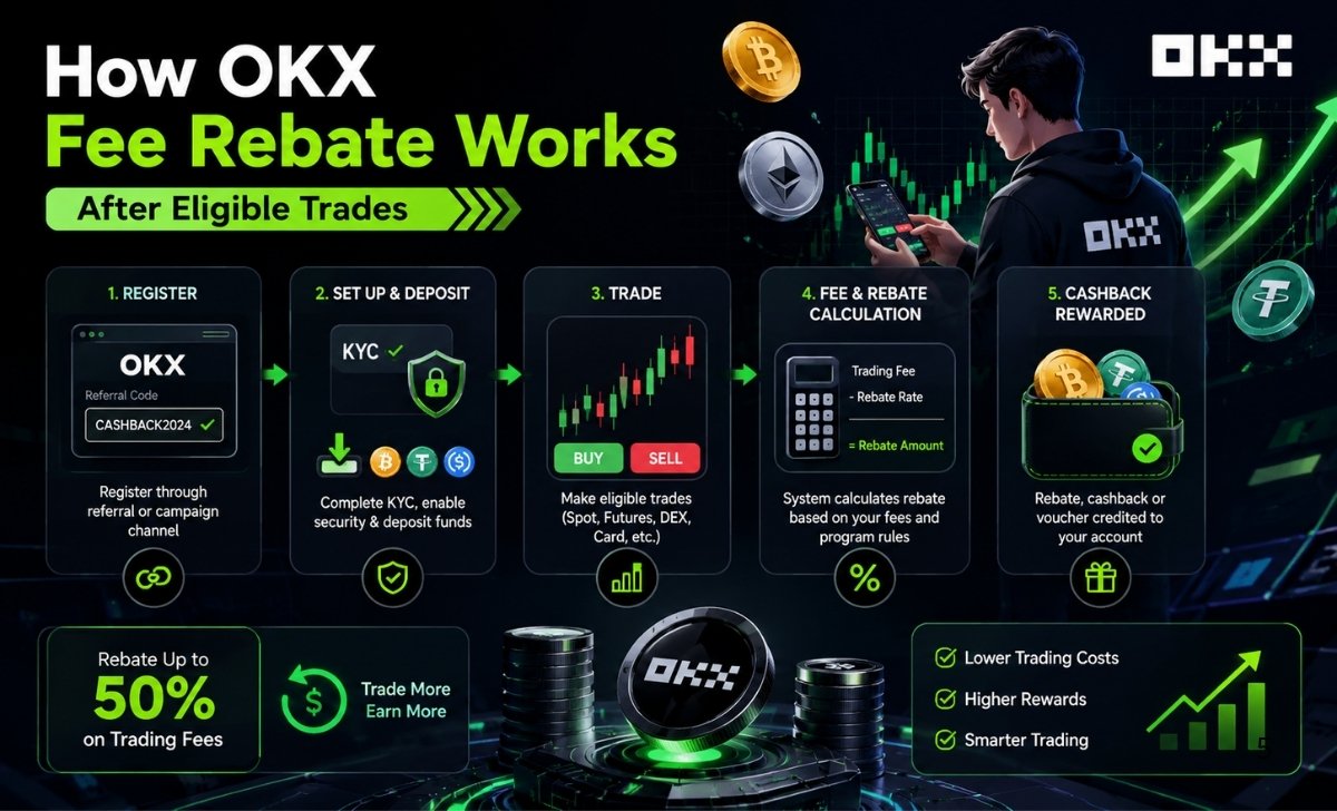 How OKX Fee Rebate Works After Eligible Trades