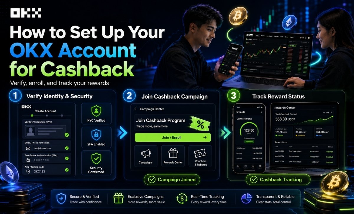 How to Set Up Your OKX Account for Cashback