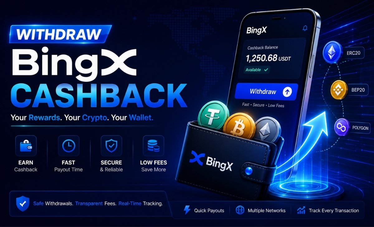 Withdraw BingX Cashback: Payout Time, Fees & Guide